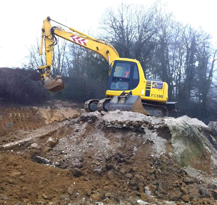 Travaux de terrassement Montbéliard