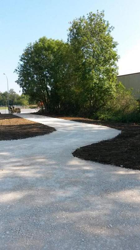 Réalisation d'enrobé Montbéliard